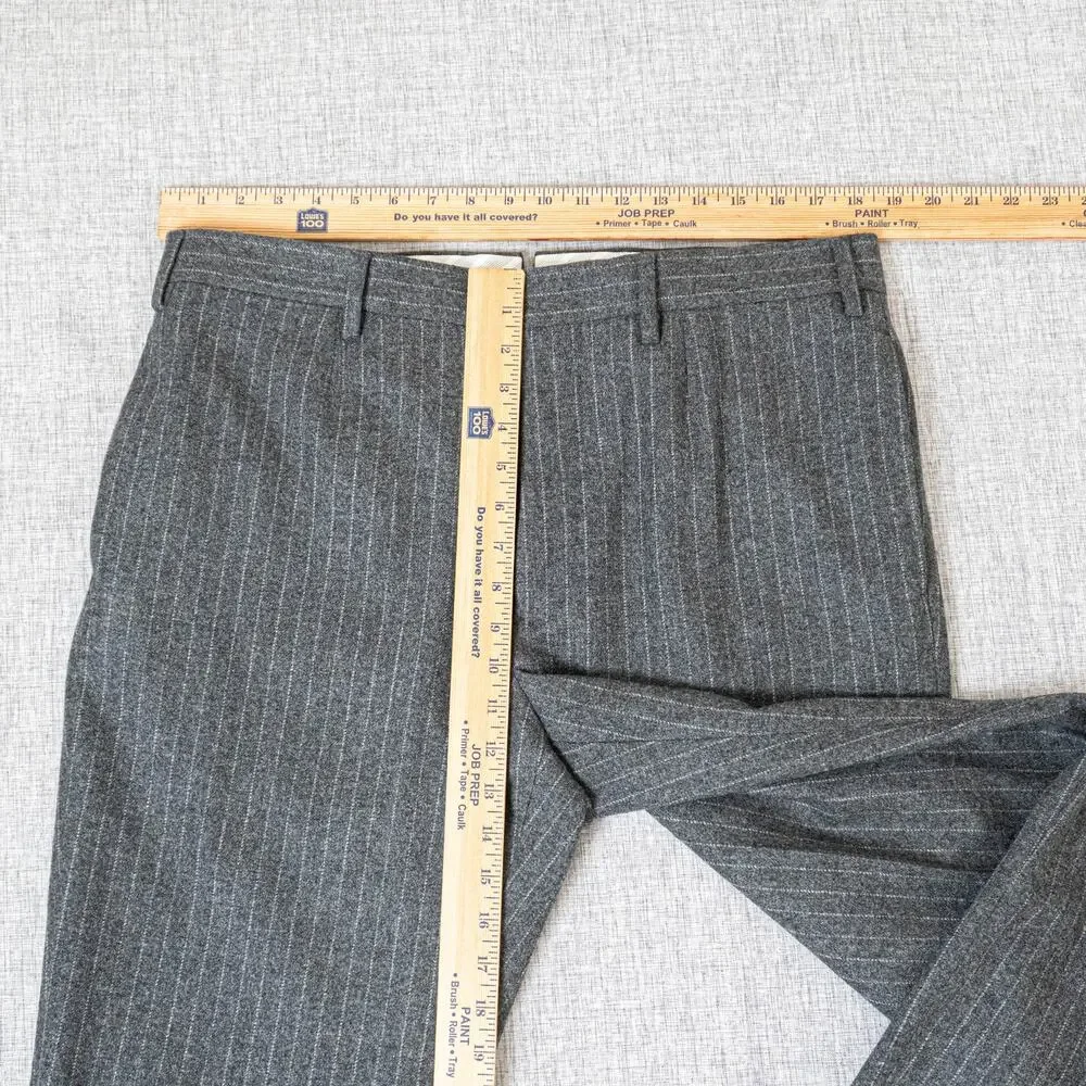 Brooks Brothers Black Fleece x Thom Browne Suit Gray Pinstripe wool tweed BB4